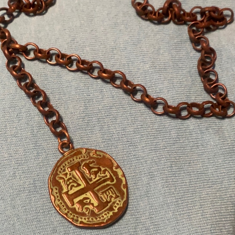 Atocha Ship Coin Necklace 🏴‍☠️ Retro Aged